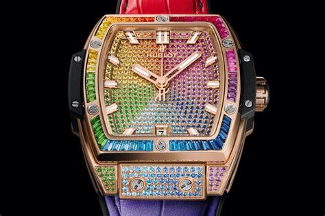 hublot psirto of big bang king ogld rainbow|Hublot Spirit of Big Bang King Gold Rainbow 42mm .